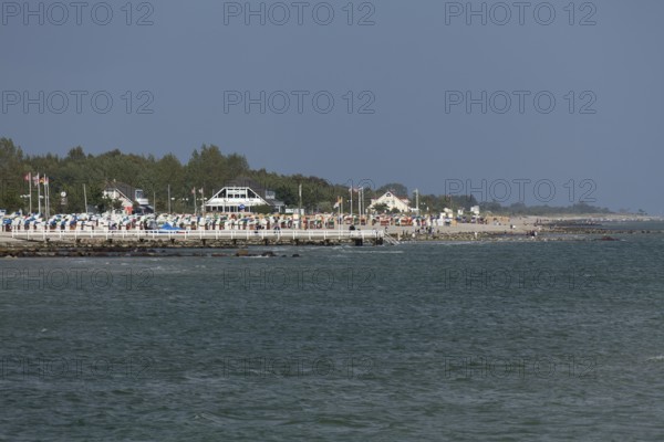 Grömitz, Baltic Sea, Schleswig-Holstein, Germany, Europe, aerial view, birds-eyes view, aerial photography, aerial photography, overview, overview, bird's eye view