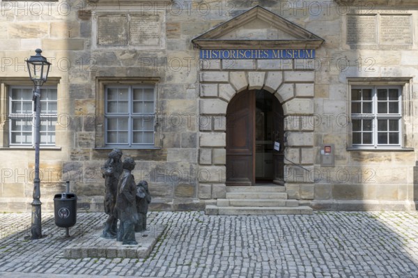 Historical Museum, entrance, Bayreuth, Upper Franconia, Franconia, Bavaria, Germany