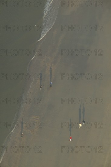 Baltrum Flight date 06.10.2005 Photo: Aerial photo Hans Blossey, Island North Sea East Frisia East Frisian Islands Beach Holidays