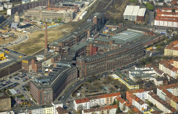 Continental Reifen Deutschland GmbH, ContiTech Luftfedersysteme GmbH, plant and administration Hanover, Hanover, state capital, Lower Saxony, Germany, DE, Europe, aerial photo, birds-eyes view, aerial photography, aerial photography, overview, overview, bird's eye view