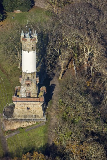 Aerial view, Harkortturm, Wetter, Wetter, Ruhr area, North Rhine-Westphalia, Germany