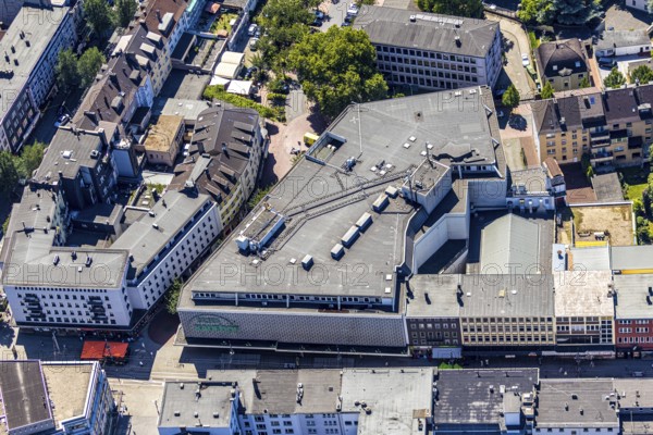 Aerial view, Galeria Karstadt Kaufhof, Witten, Ennepe-Ruhr district, Ruhr area, North Rhine-Westphalia, Germany