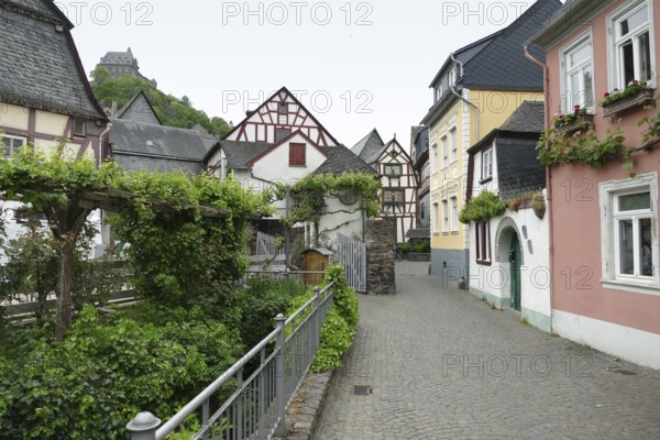 Bacharach at the Middle Rhine area in Germany
