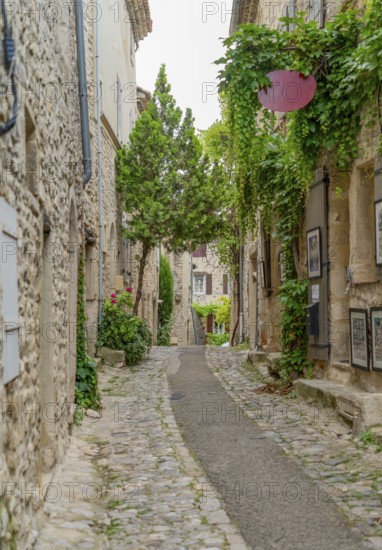 Scenery in Vaison-la-Romaine, a town in the Vaucluse department in the Provence region in southeastern France