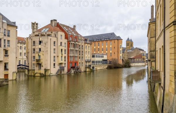 Impression of Metz, a city in the Lorraine region located in northeast France