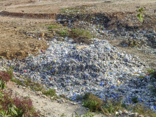 A garbage dump seen in Sri Lanka
