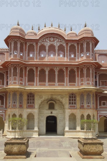 The city palace in Jaipur, located in Rajasthan, India