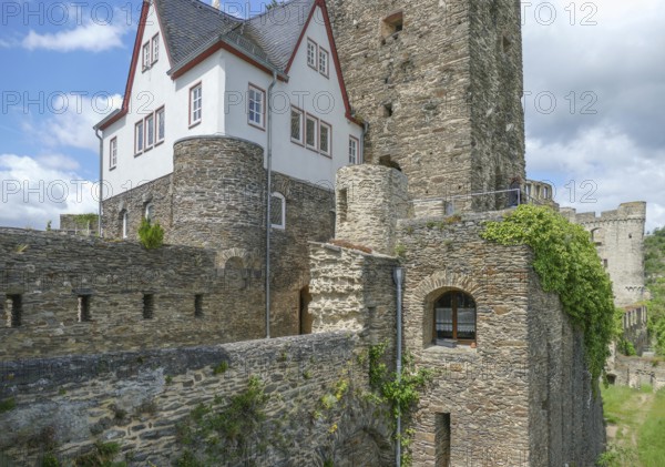 Rheinfels castle at the Middle Rhine area in Germany