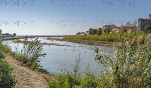 Impression of Ventimiglia, a town in the province of Imperia in Liguria, northern Italy