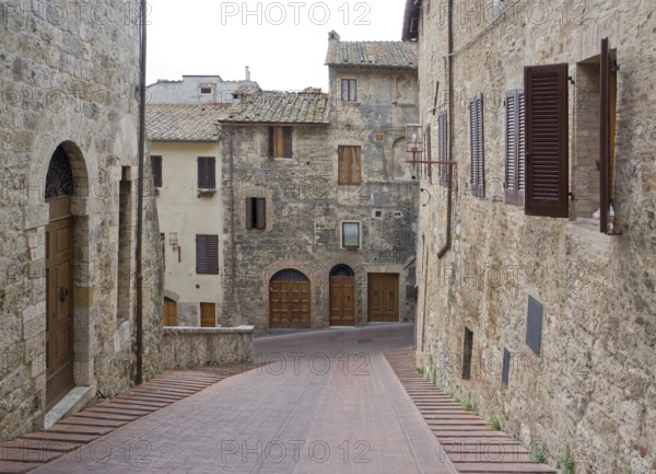 Impression of San Gimignano, a town inTuscany Italy