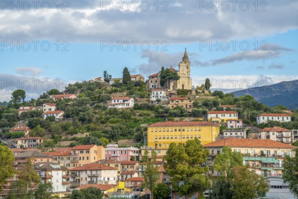 Impression around Oneglia, a former town in northern Italy on the Ligurian coast, in 1923 joined to Porto Maurizio to form the Comune of Imperia