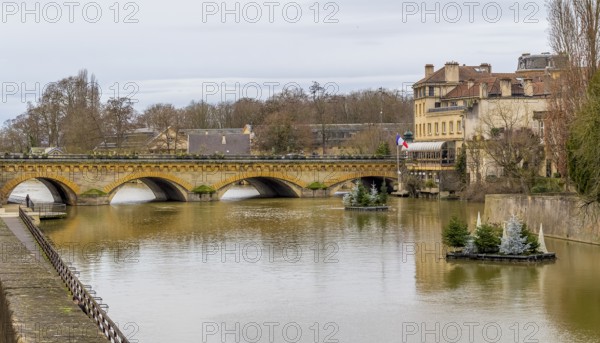 Impression of Metz, a city in the Lorraine region located in northeast France