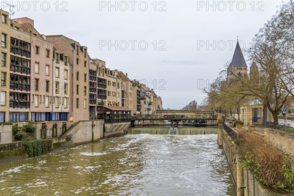 Impression of Metz, a city in the Lorraine region located in northeast France