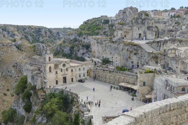 Impression around Matera in the region of Basilicata in Southern Italy
