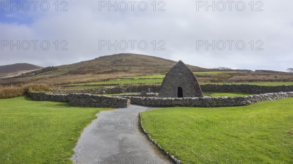 The Gallarus Oratory, a chapel on the Dingle Peninsula, County Kerry, Ireland
