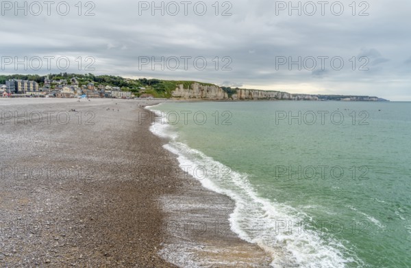 Scenery around Fecamp, a commune in the department of Seine-Maritime at the Normandy region in northwestern France