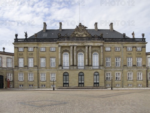 Amalienborg in Copenhagen, the capital city of Denmark