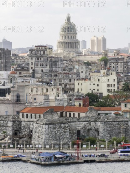 Aerial view of Havana, the capital city of Cuba