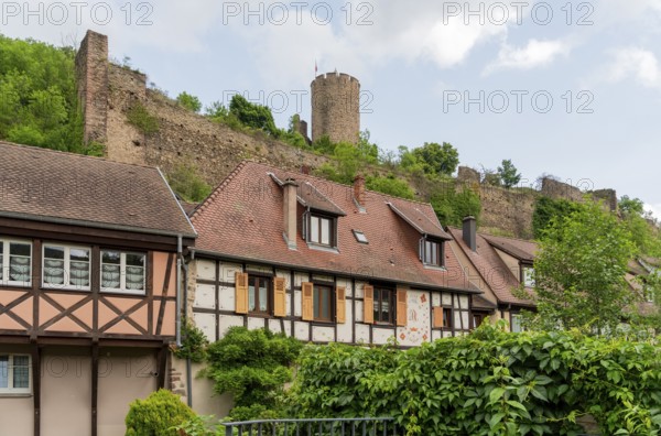 Impression of Kaysersberg, a historical town and former commune in Alsace in northeastern France