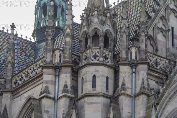 Detail of the Memorial Church of the Protestation in Speyer, Germany