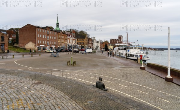 Impression of Kappeln, a town in Schleswig-Holstein in Northern Germany