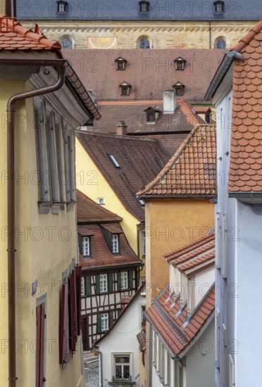 Architectural detail seen in Bamberg, a town in Bavaria