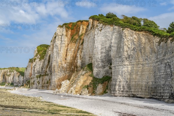 Scenery around Yport, a commune in the Seine-Maritime department at Normandy, France