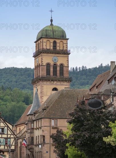 Impression of Kaysersberg, a historical town and former commune in Alsace in northeastern France