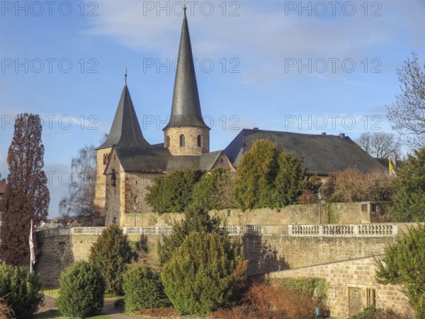 Saint Michaels Church in Fulda, a city in Hesse, Germany