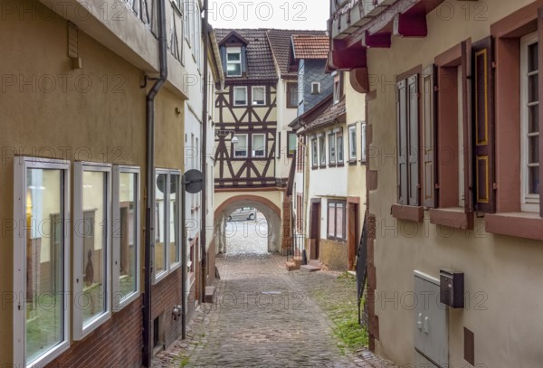 City view of Miltenberg, a town in Lower Franconia, Bavaria, Germany