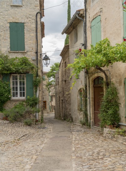 Scenery in Vaison-la-Romaine, a town in the Vaucluse department in the Provence region in southeastern France