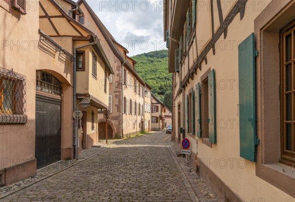 Impression of Kaysersberg, a historical town and former commune in Alsace in northeastern France