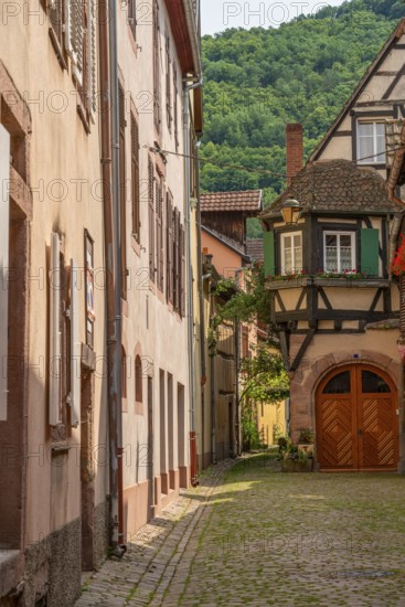 Impression of Kaysersberg, a historical town and former commune in Alsace in northeastern France