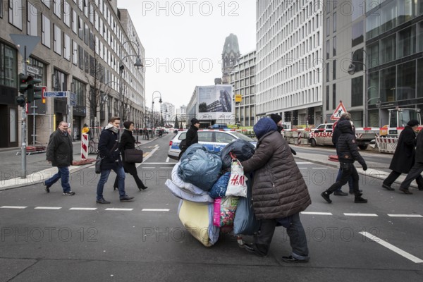 DEU Germany Germany Berlin Day after the attack on the Christmas market at the Memorial Church
