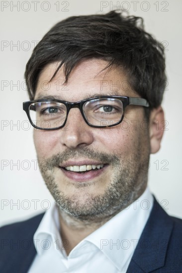 DEU Germany Germany Berlin The new Berlin Senator of Justice, the Green politician Dirk Behrendt in his office