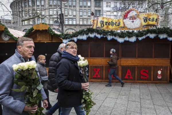 DEU Germany Germany Berlin Day after the attack on the Christmas market at the Memorial Church