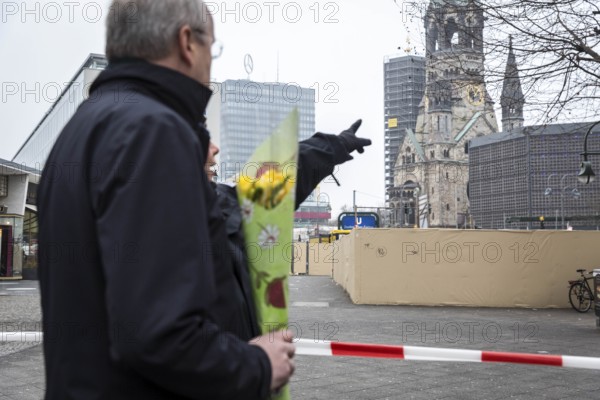 DEU Germany Germany Berlin Day after the attack on the Christmas market at the Memorial Church