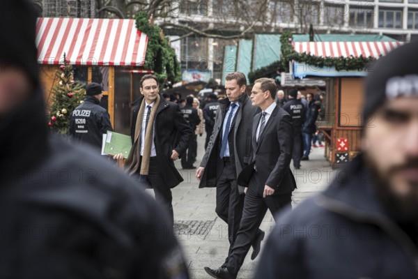 DEU Germany Germany Berlin Day after the attack on the Christmas market at the Memorial Church