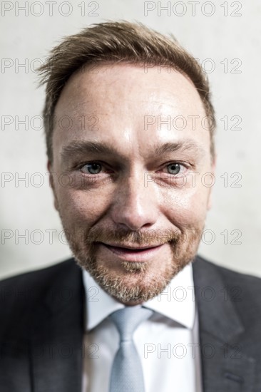 DEU Germany Germany Berlin FDP chairman Christian Lindner visits the TAZ. Portrait photos