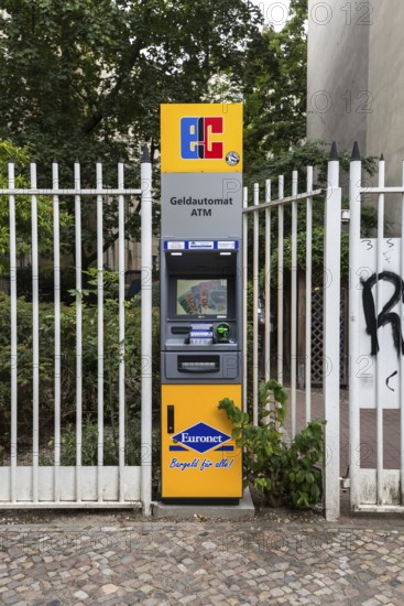 DEU Germany Germany Berlin An EC cash machine in Prenzlauer Berg