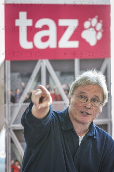 DEU Germany Germany Berlin Press tour of the new Taz building in Friedrichsstrasse