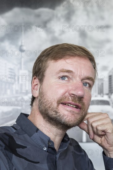 DEU Germany Germany Berlin The Berlin Minister of State for Culture Tim Renner in his office in Mitte