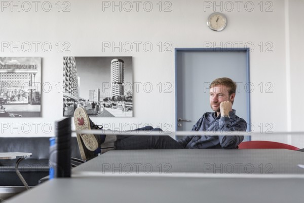 DEU Germany Germany Berlin The Berlin Minister of State for Culture Tim Renner in his office in Mitte