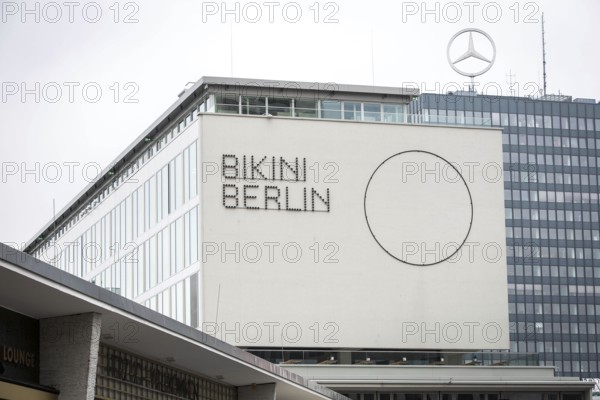 DEU Germany Germany Berlin The Bikini-Haus with empty advertising emblem in front of the Europacenter