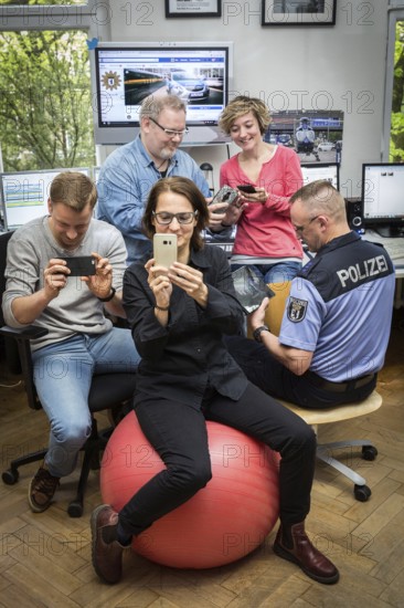 DEU Germany Germany Berlin The Berlin Police Social Media Team