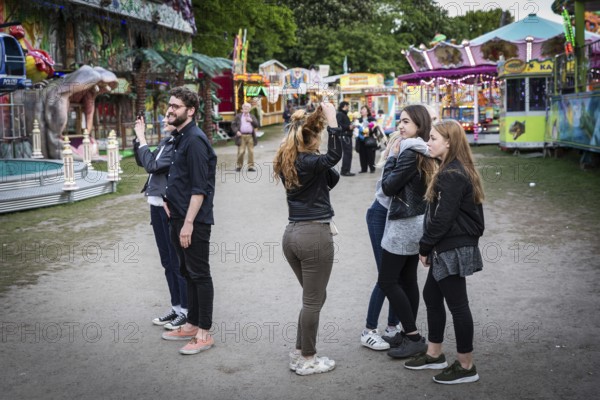 DEU Germany Germany Berlin The Neukölln May Days, organised by the district office, with over 100 showmen, in the Hasenheide
