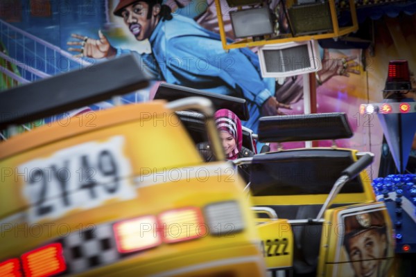 DEU Germany Germany Berlin The Neukölln May Days, organised by the district office, with over 100 showmen, in the Hasenheide