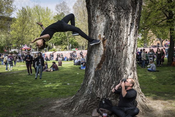 DEU Germany Germany Berlin 1st May in Berlin, Myfest and demonstrations