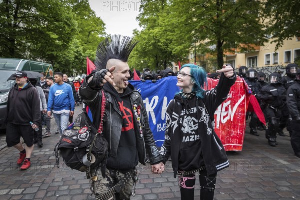 DEU Germany Germany Berlin 1st May in Berlin, Myfest and demonstrations