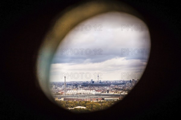 DEU Germany Germany Berlin View from the highest interceptor on the site of the former American surveillance station on the Teufelsberg